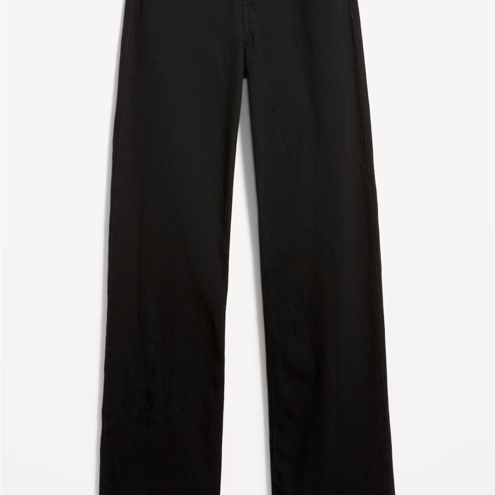 Black Jeans- NWT- size 16- Wide leg
